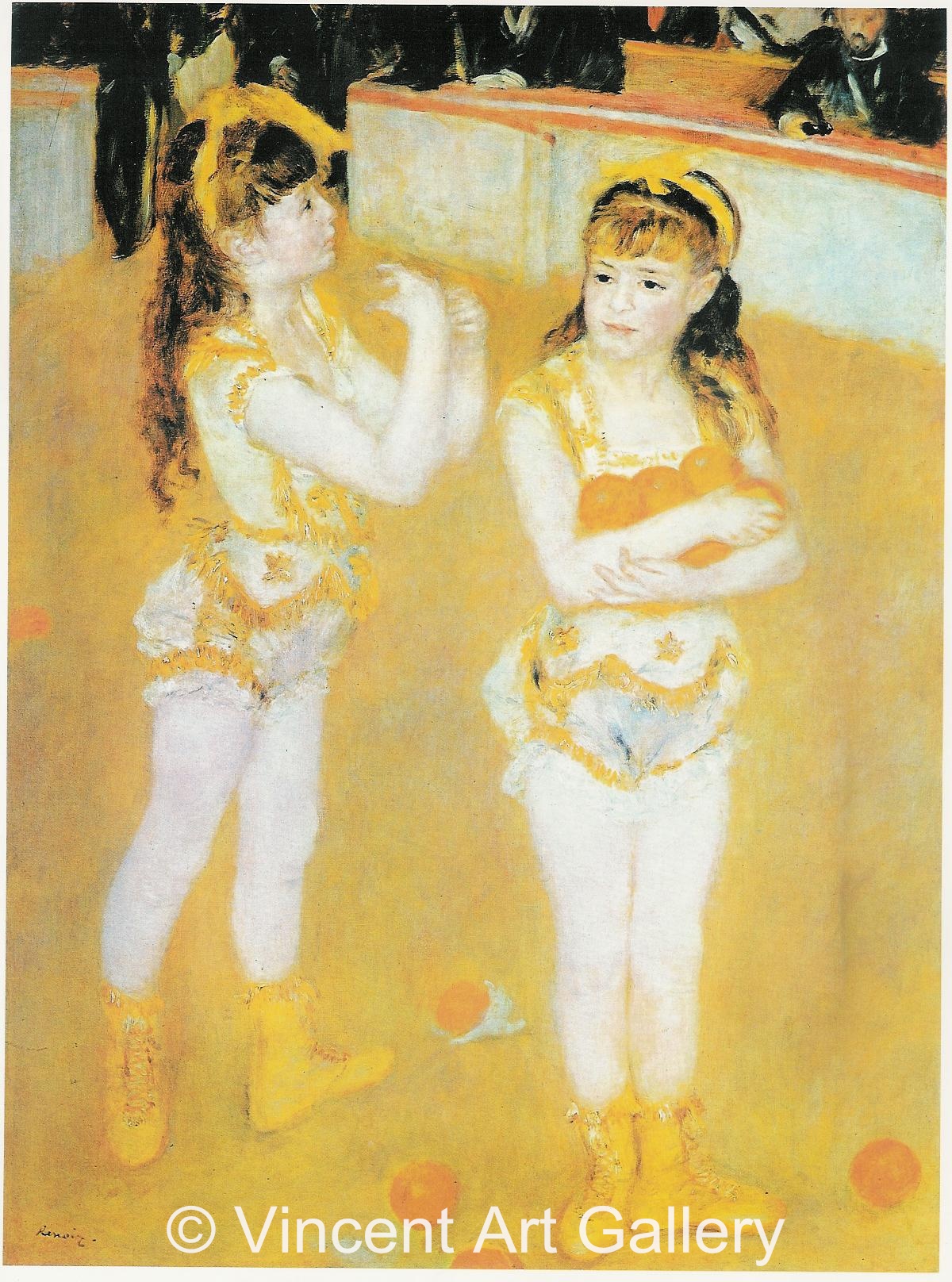 A3060, RENOIR, Two Little Circus Girls 001